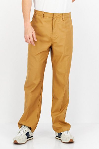 XLARGE Men Solid Dress Pants, Brown