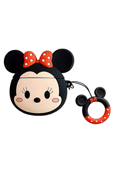 Microsonic Airpods 4.nesil / Anc Uyumlu Kılıf Cartoon Figürlü Silikon Crtn-fgr-mne-mse