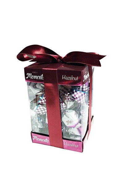 Vanelli MOMENTS Fındık Kremalı Pirinç Patlaklı Hediyelik - Asetatlı kutu