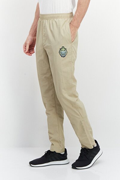 Fila Men Tapered Fit Tettnang Drawstring Outdoor Track Pants, Tan