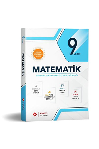 Sonuç Yayınları 9. Sınıf Matematik Modüler Set 2025-2026 Yeni Müfredat