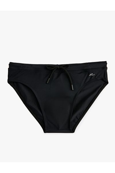 Koton Basic-Slip-Badeanzug mit Bindegürtel in der Taille