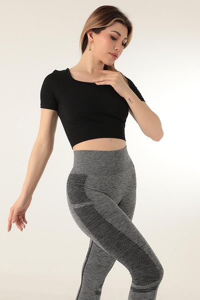Doremi Seamless Short Sleeve Crop