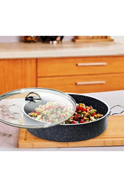 Burak وعاء أرز جرانيت مقاس 28 سم من إيدا