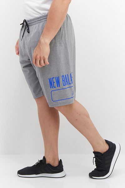 New Balance Men Athletic Fit 9 Inseam Training Shorts, Grey