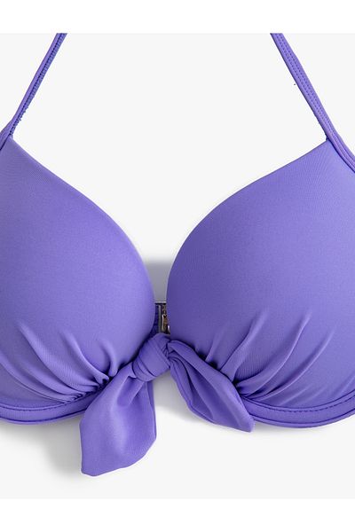 Koton Neckholder-Push-Up-Bikinioberteil – gepolstert und mit Bügel