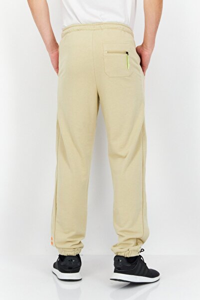 Fila Men Sportswear Fit Brad Logo Training Sweatpants, Beige