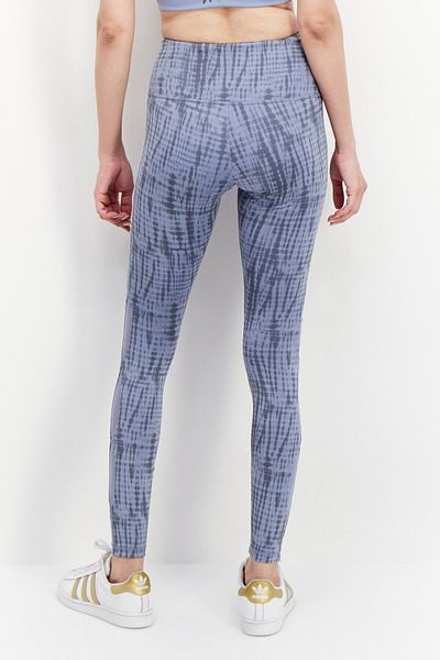 Puma Women Sportswear Fit Tie Dye Training Leggings, Slate Blue