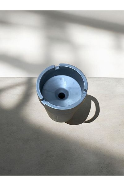 Mia Plastic Grey Unscented Ashtray - Ashtray - Unscented Ashtray