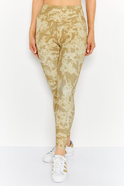 Sage Collective بنطال يوغا رياضي مناسب للنساء، كاكي