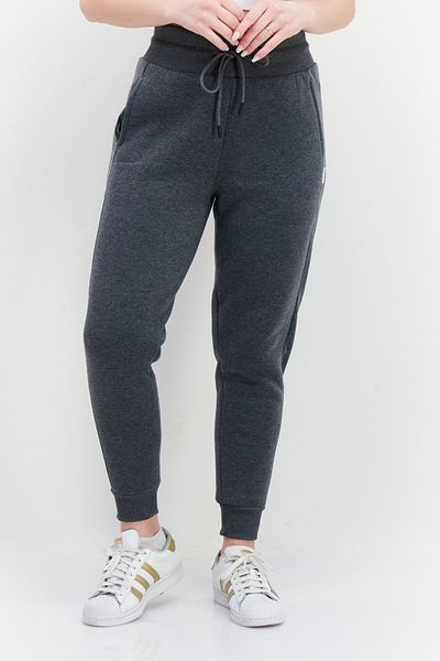 Bearpaw Women Drawstring Jogger Pants, Charcoal Heather