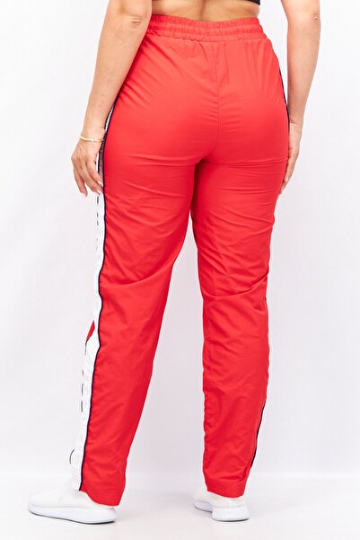 Fila Women Sportswear Fit Brand Logo Track Pants, Red