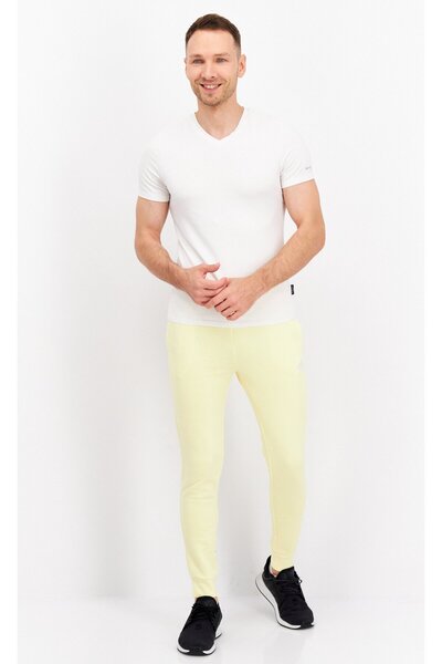 adidas Men Regular Fit Training Sweatpants, Yellow