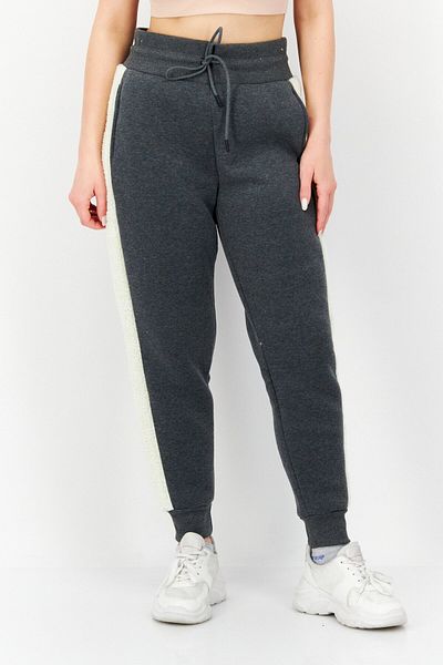Bearpaw Women Heather Fleece Sweatpants, Grey