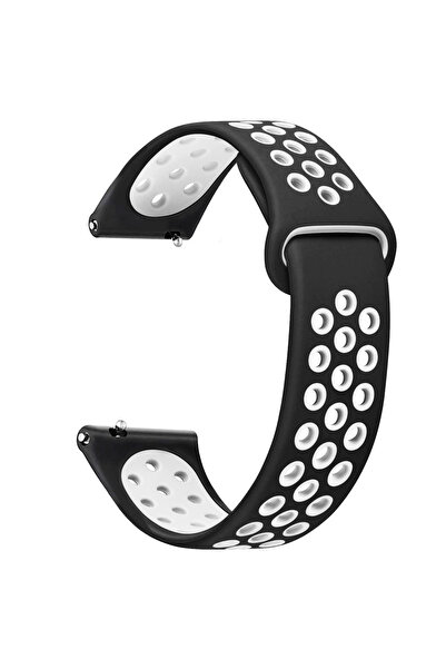 Tagomoon Redmi Watch 5 Active / Lite ile Uyumlu Kordon Yumuşak Dokulu Delikli Desenli Silikon Kayış