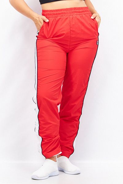 Fila Women Sportswear Fit Brand Logo Track Pants, Red
