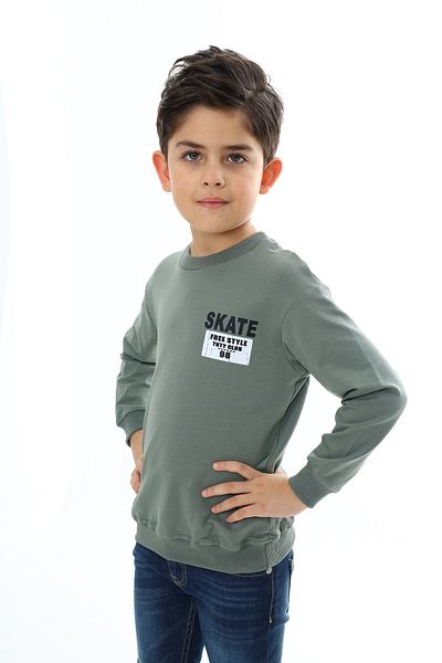 Toontoy Boy's Printed Sweatshirt
