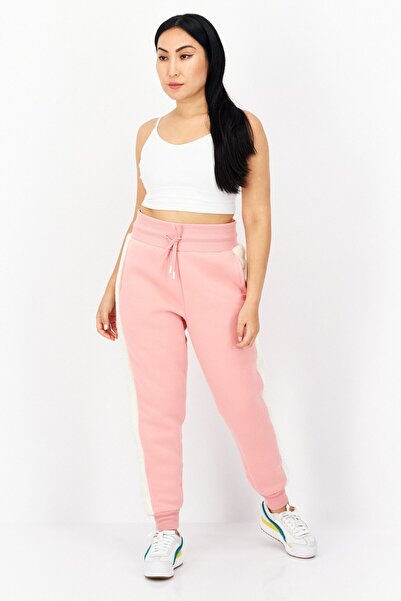 Bearpaw Women Textured Fleece Sweatpants, Pink