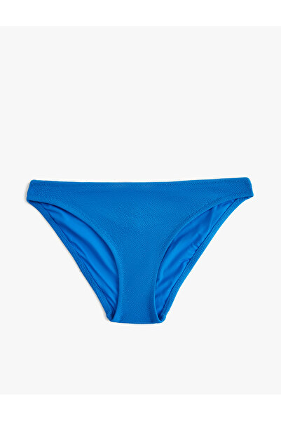 Koton Textured Bikini Bottom Normal Waist