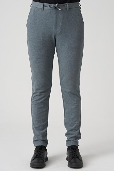 White Stone Barcelos P1035 Regular Fit Semanta Lycra Jogger Pants Emerald