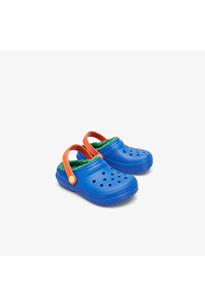 Crocs Classic Lined Clog Çocuk Mavi Terlik