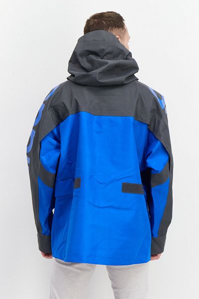 Adidas Originals Men Sportswear Fit Long Sleeve Outdoor Jacket, Blue