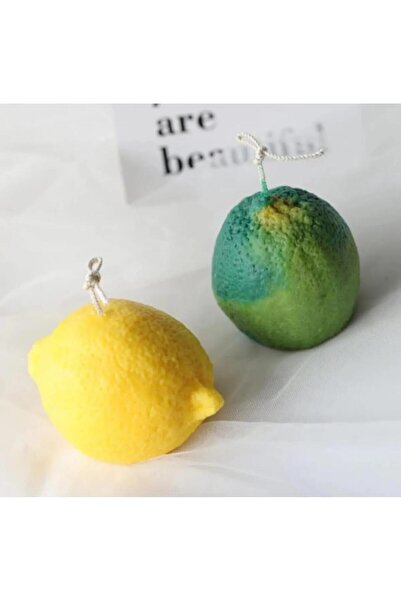 ipekhobi Limon Mum Ve Sabun Kalıbı