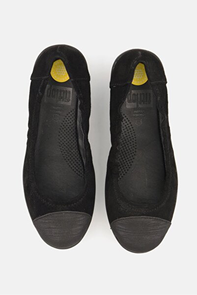 Fitflop Women Slip On Flat Shoes, Black