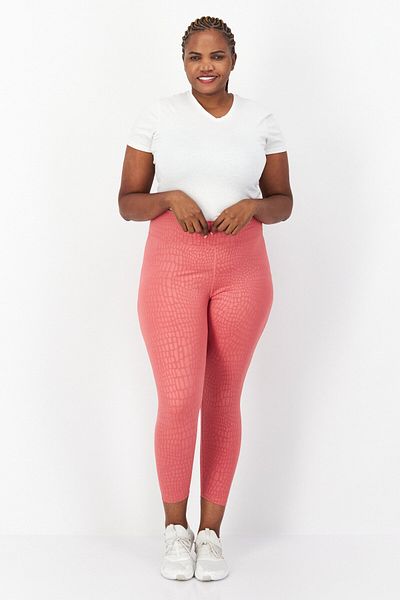 adidas Women Sportswear Fit Training Tight, Dark Pink