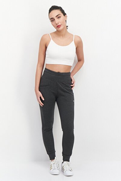 Champion Women Heritage Fit Running Sweatpants, Grey