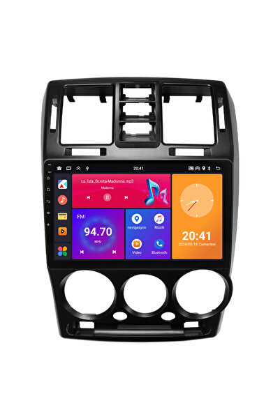 Carvocal Hyundai Getz Uyumlu Android Multimedya Sistemi (2004-2006) CRV4753XP