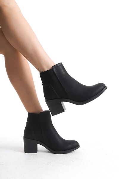 Solo Bag Γυναικείες Flat Elastic Stud Λεπτομερείς Casual Μπότες