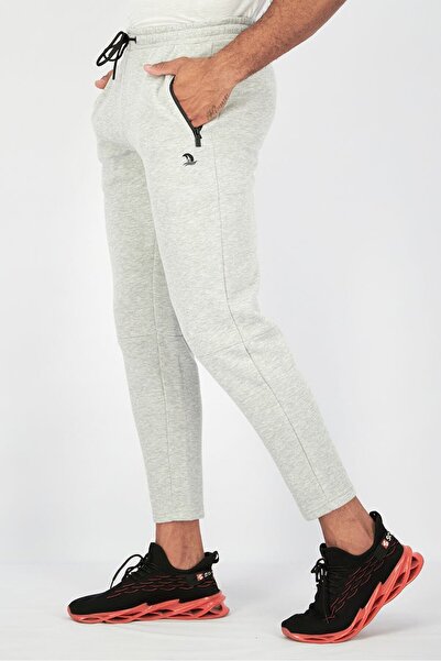 Nordland Men Drawstring Pull,On Jogger Pants, Grey