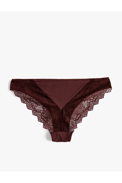 Koton Βραζιλιάνικο εσώρουχο Δαντέλα Κανονική μέση