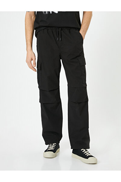 Koton Kargo Paraşüt Pantolon Beli Bağcıklı Cep Detaylı