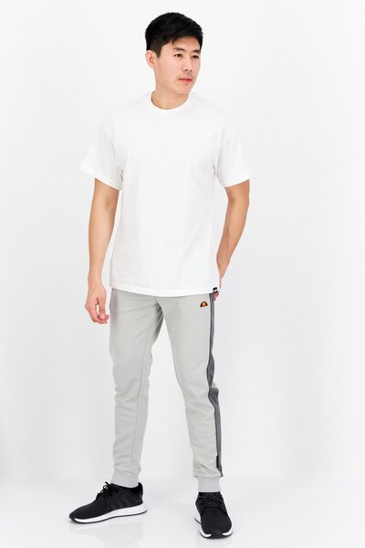 Ellesse Men Sportswear Fit Drawstring Jogger Pants, Grey Combo