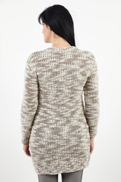 ONE STEP Women Split Neck Button Front Cardigan, Grey