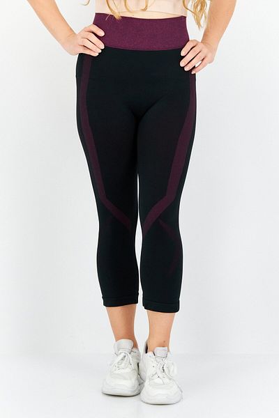 Asics Women Sportswear Fit Training Knee Tight, Black
