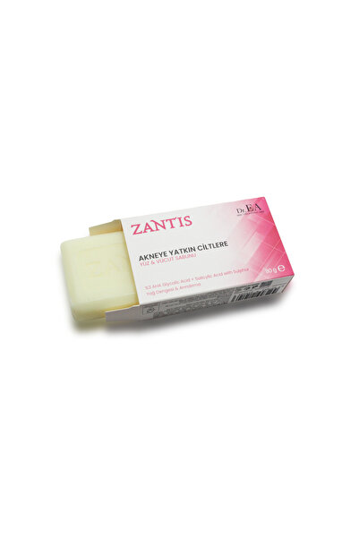 Dr. EA Laboratories Zantis Sulfur Salicylic Acid Glycolic Acid Soap 80 Gr Sulfur Soap