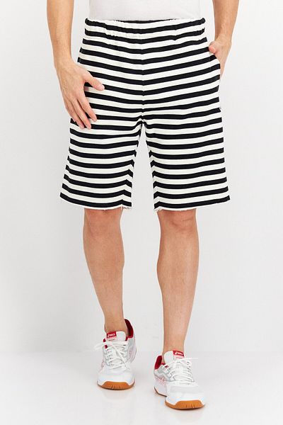 Champion Men Sportswear Fit Stripe Training Shorts, Navy