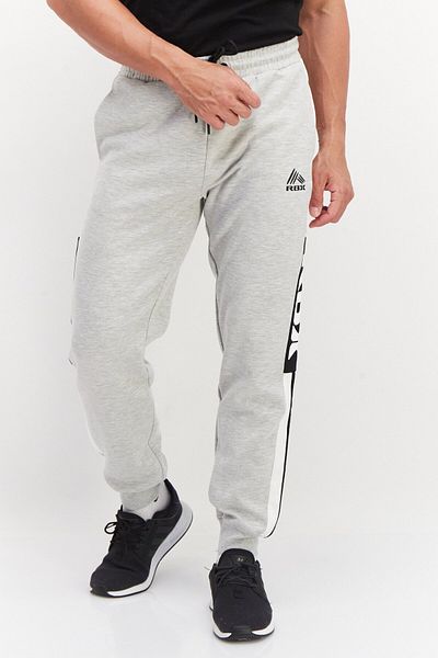 RBX Men Sportswear Fit Training Sweatpants, Grey