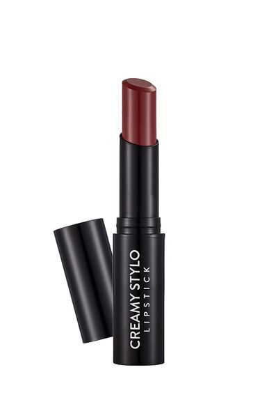 Flormar Yarı Parlak Stick Ruj- Creamy Stylo Lipstick -012 Rosewood-8682536013727