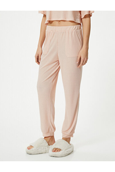 Koton Jogger-Pyjama mit Taschendetail und elastischer Taille