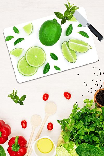 Saban Glass Cutting Board Model 203 - 30X40 cm