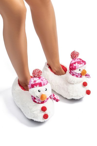 Twigy Γυναικεία σερβιτόρος Cardan Παντόφλες Animal Size White 36/41