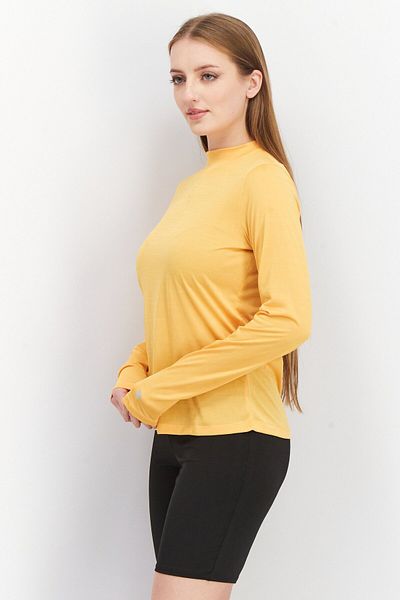 Asics Women Sportswear Fit Long Sleeve Running Sweatshirts, Yellow-orange