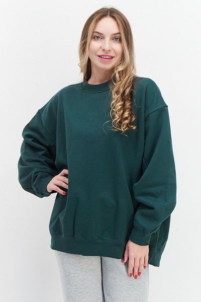 Adidas Originals Women Sportswear Fit Long Sleeve Training Sweatshirt, Green