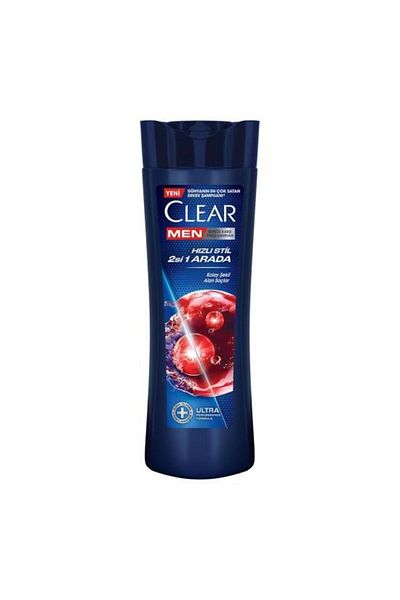 Clean & Clear 350ml Quick Style Clear Shampoo
