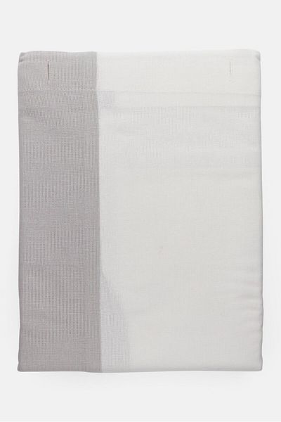 Allure Home Creations Palmer Shower Curtain, White