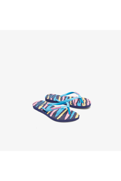 Havaianas Hav. Papuci albastri pentru copii Slim Glitter